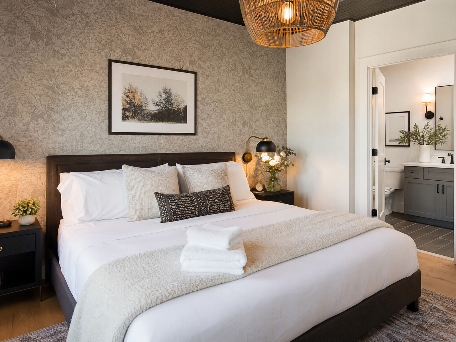 Luxury AirBnB rental property freshly cleaned and guest-ready